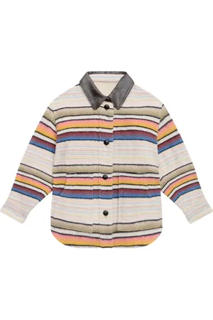 Marant Etoile Dayvi striped coat