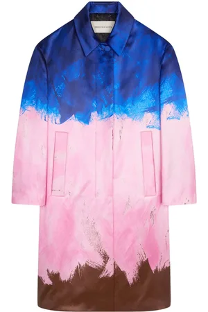 DRIES VAN NOTEN Printed coat