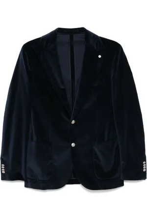 LUIGI BIANCHI MANTOVA Velvet blazer