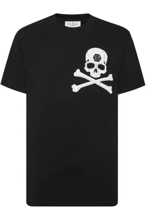 Philipp Plein Skull-print cotton t-shirt