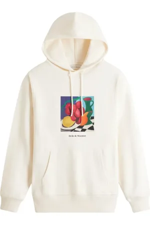 Drôle de Monsieur Illustration-print hoodie