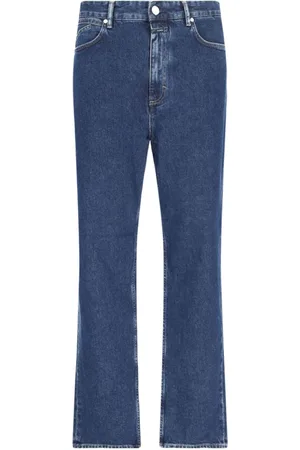 Closed Logo-patch straight jeans