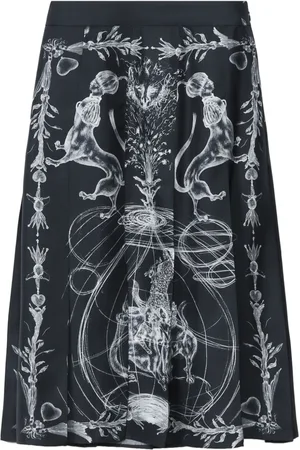 Fabiana Filippi Printed silk skirt