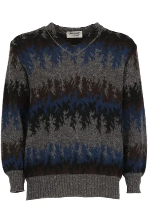 Missoni 1990s patterned-intarsia jumper