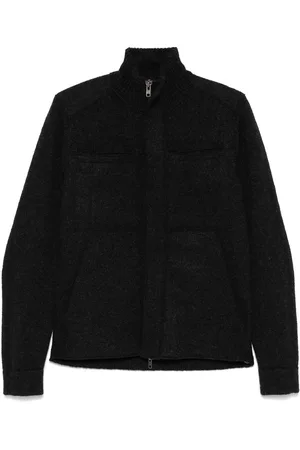 TRANSIT Virgin wool zip-up jacket