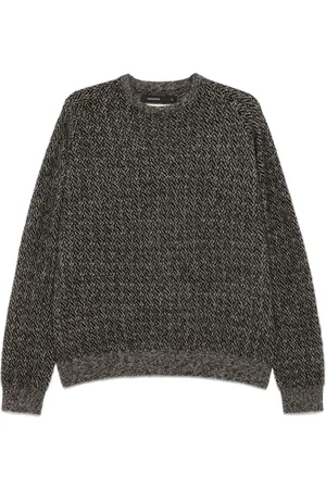 Frenckenberger Herringbone-pattern sweater