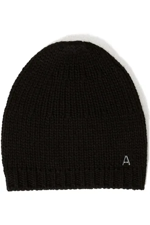 Twin-Set Jacquard knit beanie