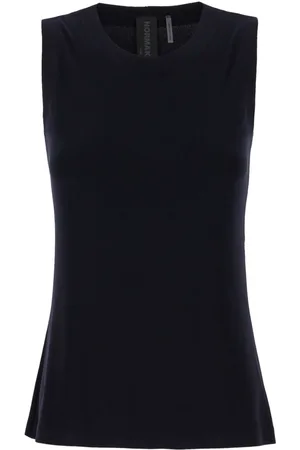 Norma Kamali Crew-neck tank top