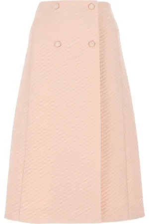 Fendi Double-breasted A-line skirt