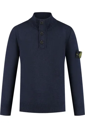 Stone Island Compass-badge knit jumper