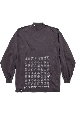 Balenciaga Graphic-print top