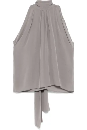 JACOB LEE Scarf-detail blouse