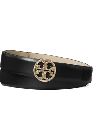 Tory Burch Miller crystal-embellished belt