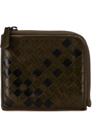 Bottega Veneta 2012-2023 Intrecciato Compact Wallet small wallets
