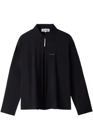 SUNNEI Long sleeve zipped polo shirt