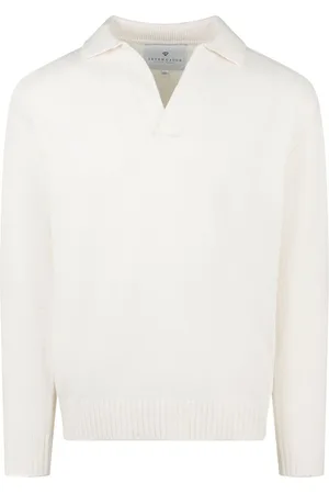 Seven Gauge Knitted polo shirt