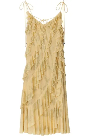 Burberry Crystal Paisley midi dress