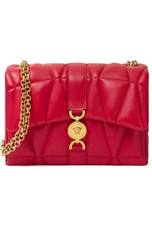 VERSACE Kleio quilted shoulder bag