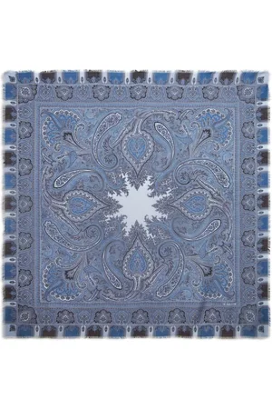 Etro Printed cashmere scarf
