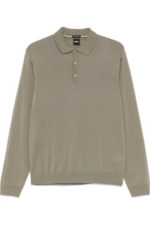 HUGO BOSS Knitted polo shirt