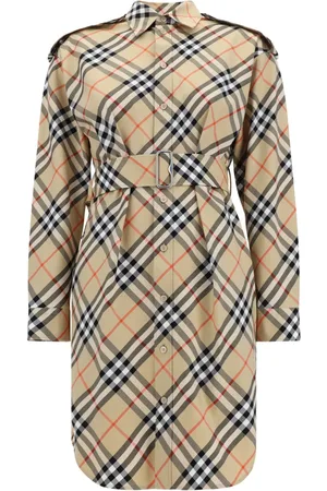 Burberry Vintage Check cotton shirtdress