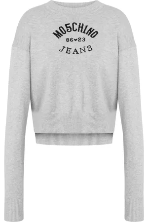 Moschino Logo-intarsia jumper