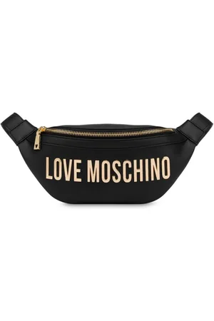 Moschino Logo-plaque belt bag