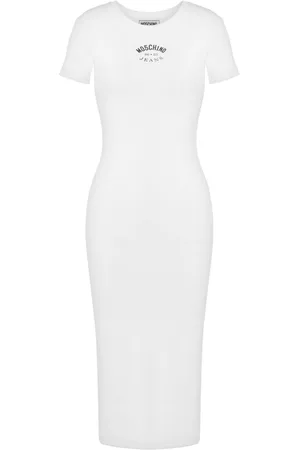 Moschino Printed midi dress