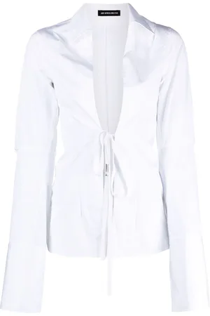 ANN DEMEULEMEESTER Cotton Linsey blouse