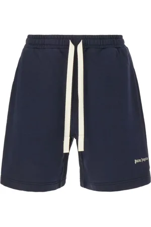 Palm Angels Logo-embroidered bermuda shorts