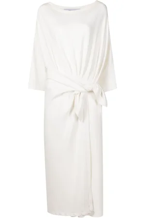 Gloria Coelho Knot-detail midi dress