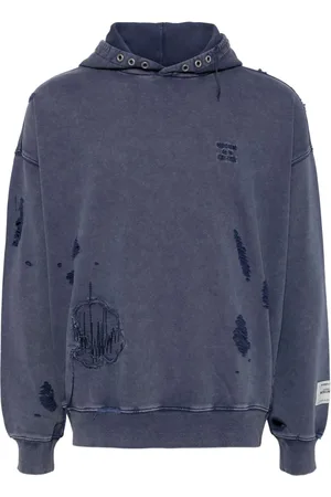 Musium Div. Distressed hoodie