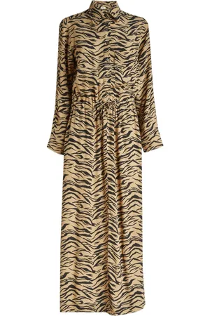 Zadig & Voltaire Tiger-striped maxi dress