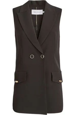 SIMONA CORSELLINI Sleeveless blazer