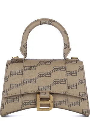 Balenciaga Monogram leather tote bag