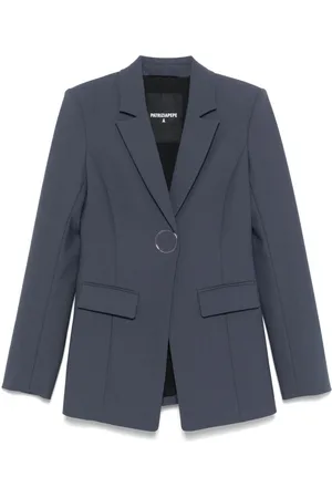 Patrizia Pepe Gabardine blazer