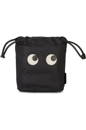 Anya Hindmarch Logo-patch clutch bag