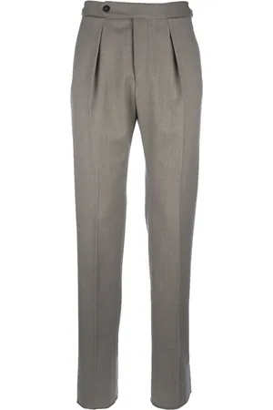Incotex Mélange-effect trousers