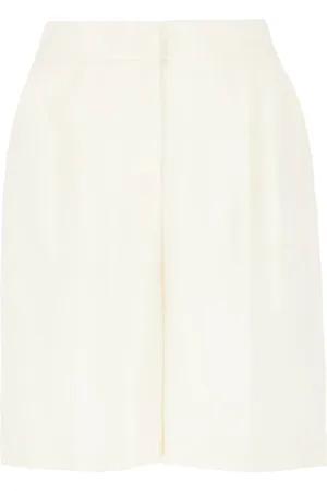 SIMONA CORSELLINI Logo-plaque shorts