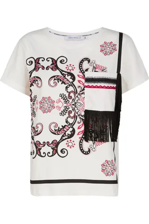 SIMONA CORSELLINI Paisley-print T-shirt
