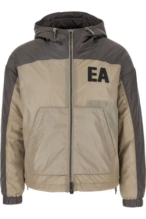 Emporio Armani Logo-embroidered jacket