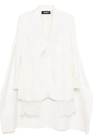 UNDERCOVER Lace-trim blazer