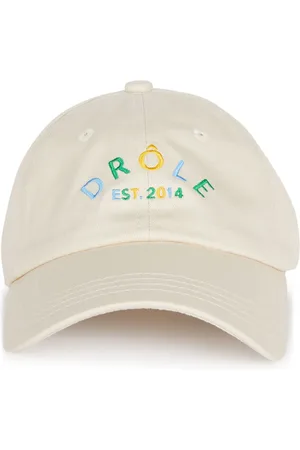 Drôle de Monsieur Logo-embroidered cap