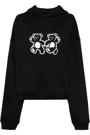 We11 Done Teddy twins hoodie