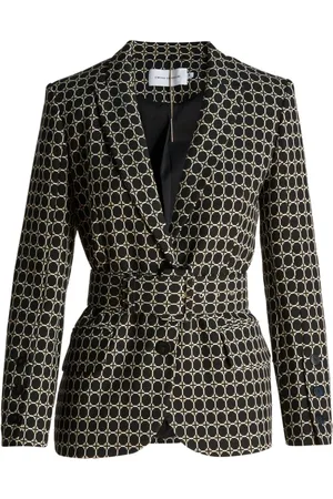 SIMONA CORSELLINI Patterned blazer