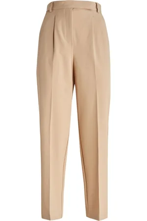 SIMONA CORSELLINI Pleat-detailing trousers