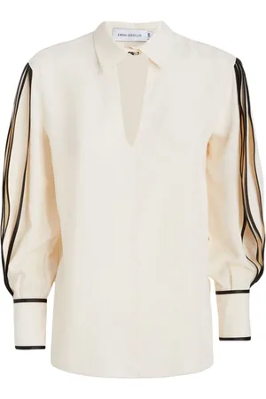 SIMONA CORSELLINI Eyelet-detailing shirt