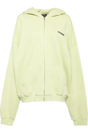 We11 Done Bead-logo hooded jacket