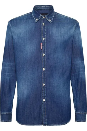 Dsquared2 Dark-wash relaxed shirt