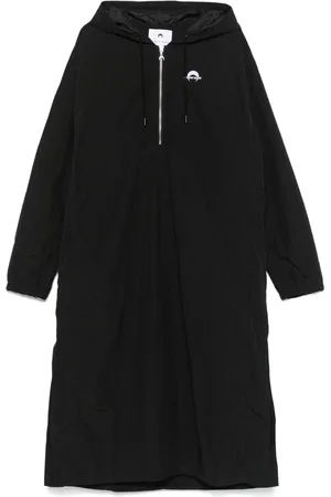 Marine Serre Logo-embroidered hoodie